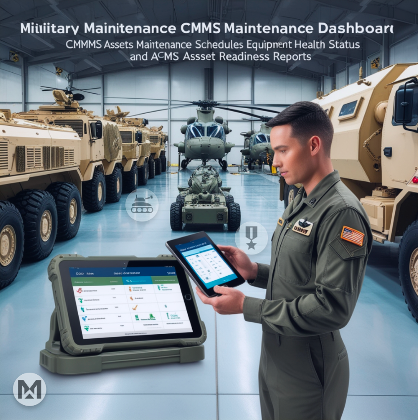 AI-powered Maintwiz CMMS ensures compliance with military standards, maintaining high quality and safety in defence assets.