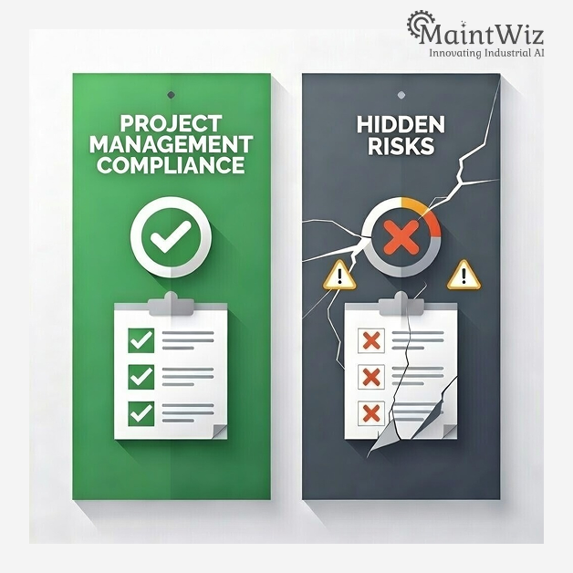 Over-maintenance compliance contrasted with hidden asset risks caused by excessive preventive maintenance