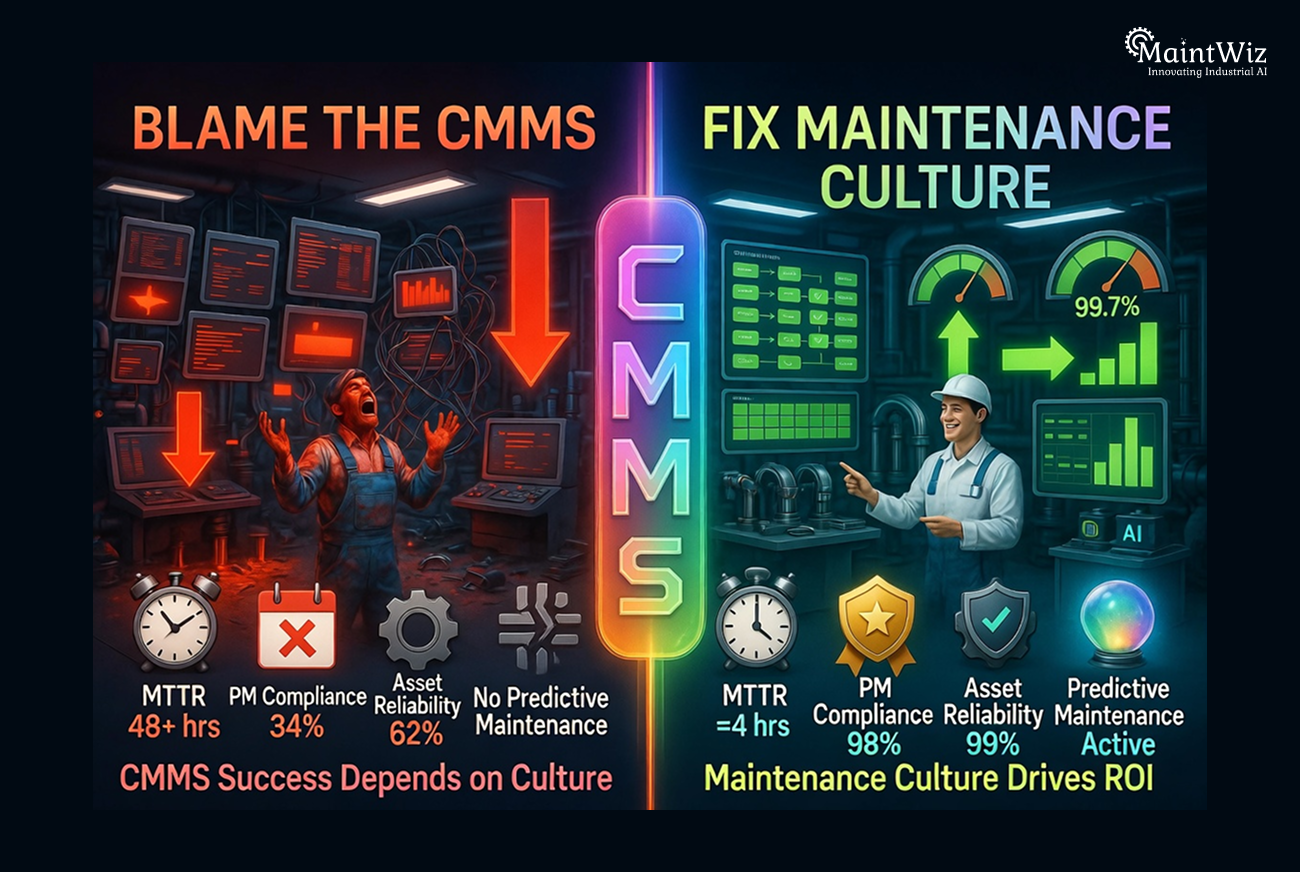 CMMS success depends on maintenance culture not software alone