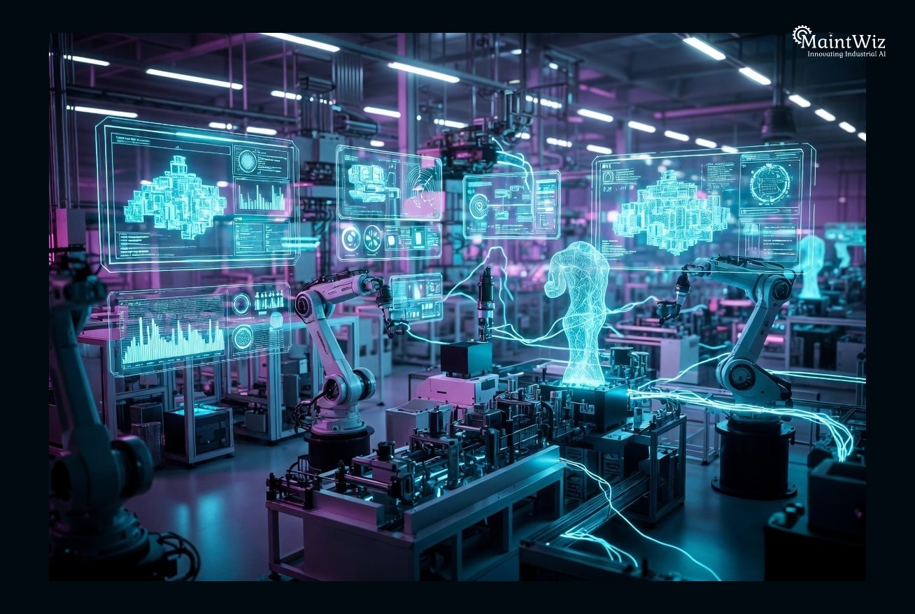 future predictive maintenance using AI and digital twins